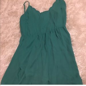 Teal romper